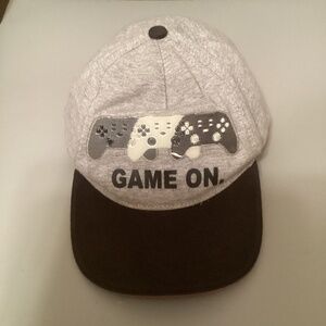 “Game On” cap (youth S-M 4-7)